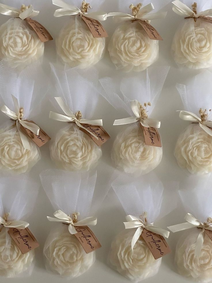 Vela Peonia Mediana (con tul)