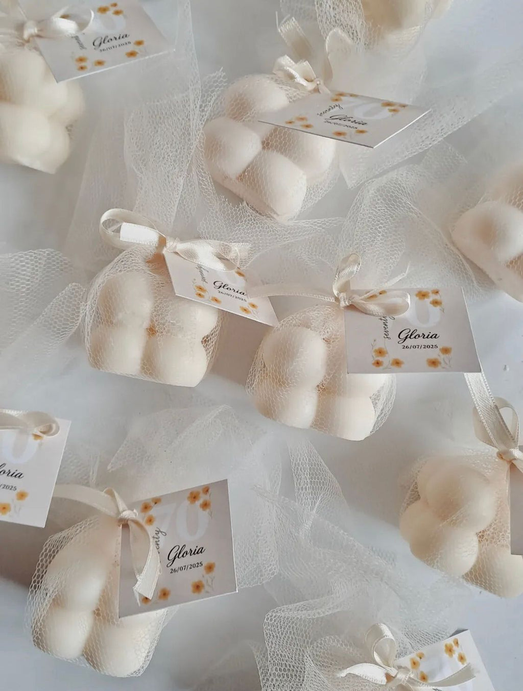 Vela Mini Bubble (con tul)