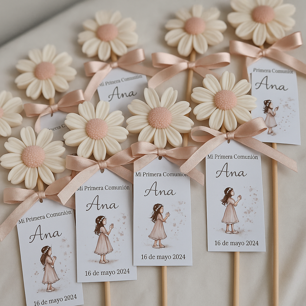 Vela Margarita en Palito