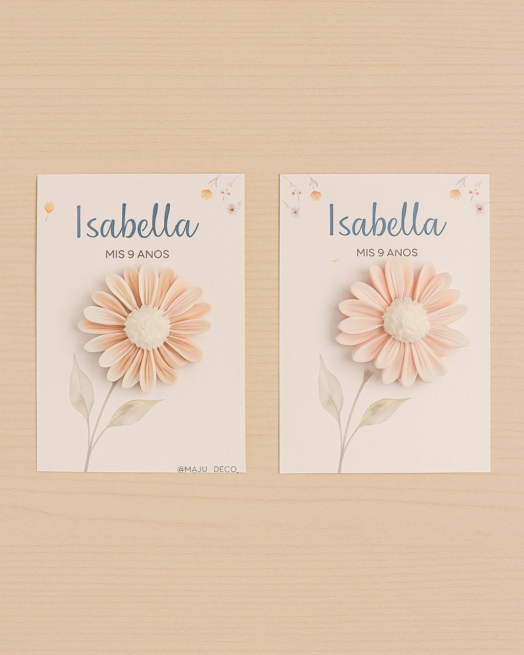 Vela Margarita en Tarjeta