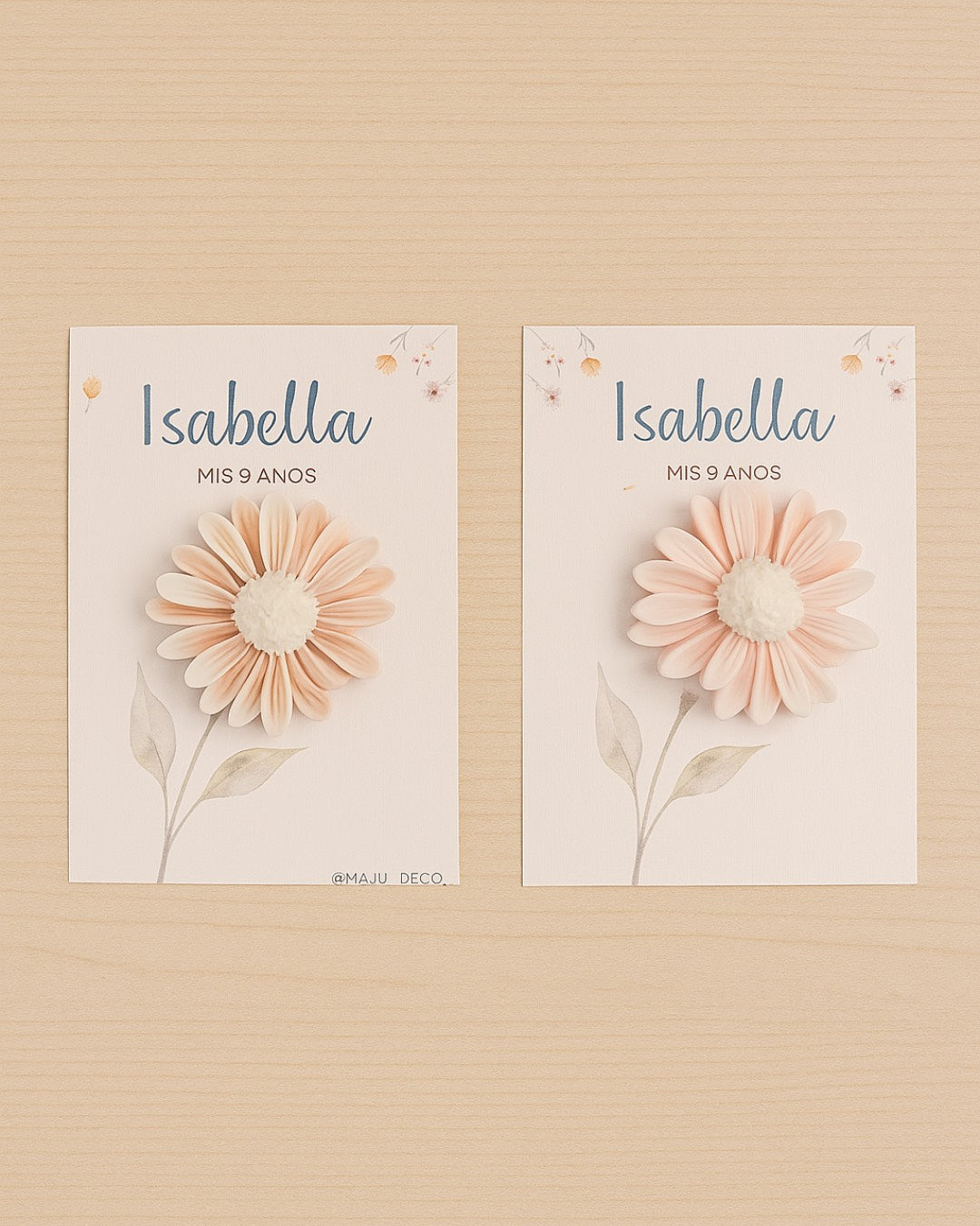 Vela Margarita en Tarjeta