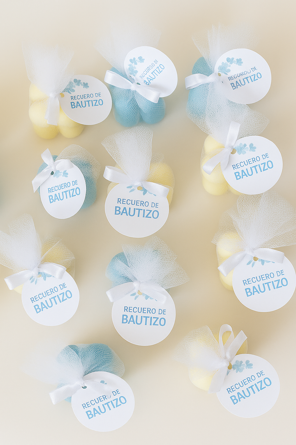 Vela Mini Bubble (con tul)