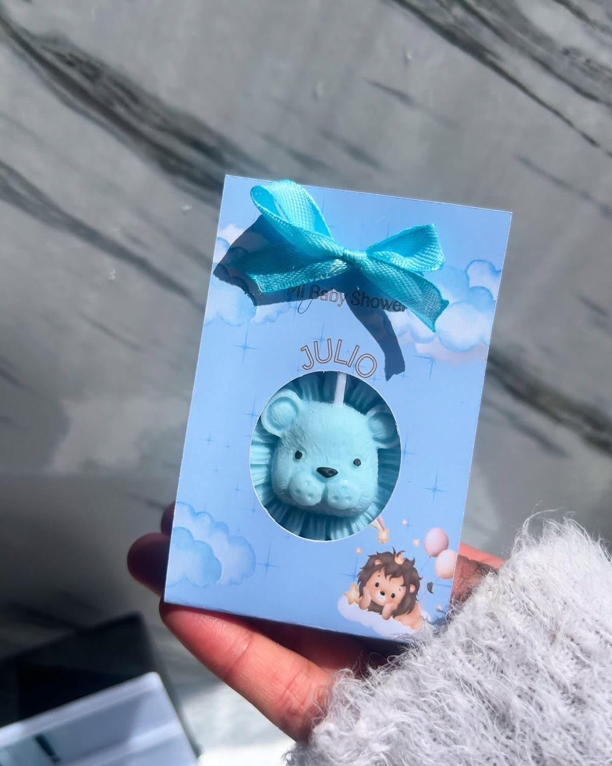 Vela Leoncito (personalizada)